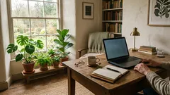 Biuro w domu: jak stworzyć wygodną przestrzeń do produktywnej pracy z domu