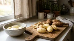 Nigdy tego nie rób z ziemniakami — po obraniu ciemnieją, a oto, co to oznacza